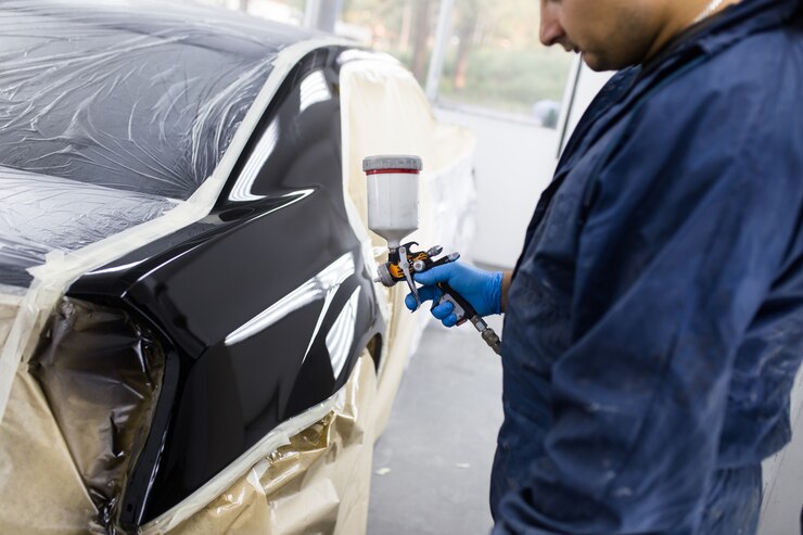 Premium automotive paintwork in action